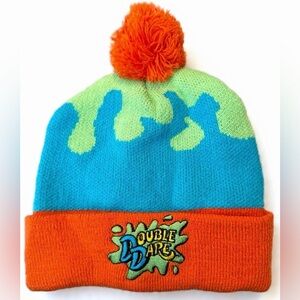 NWOT- Nickelodeon- CultureFly- Nick Box Exclusive - Double Dare Knot Ski Hat- OS